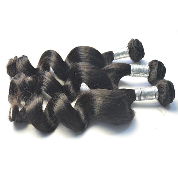 Loose Wave Virgin Peruvian Hair Extensions Natural Wave 20 Inch Peruvian Human Hair