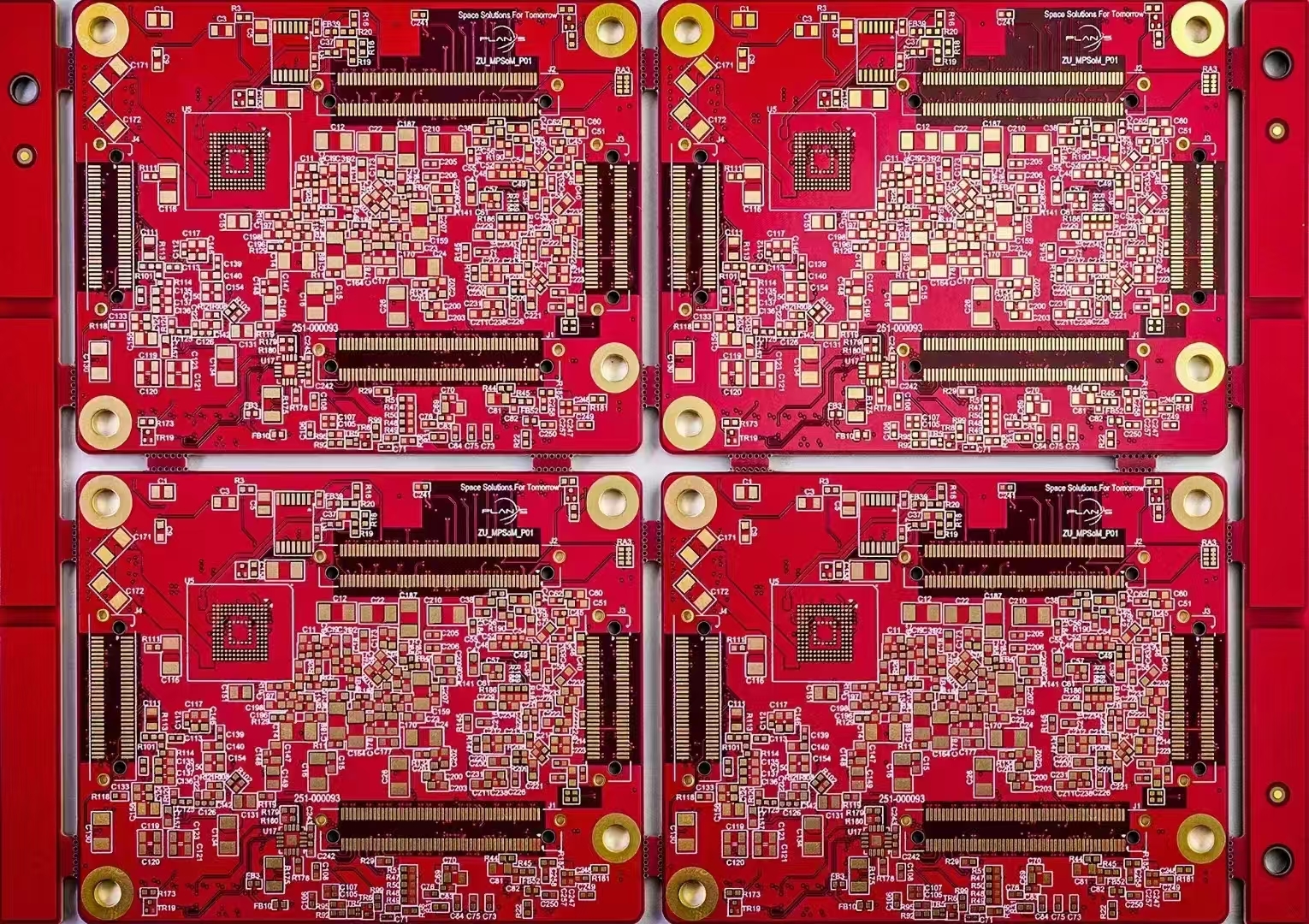 HASL Lead Free PCB Manufacturing 1-48 Layers 0.1mm Hole Min Durable Printed Circuit Board