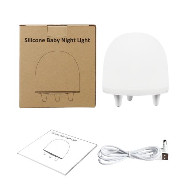 USB Charging Portable Motion Sensor Light Cute Cartoon Park Children Infant Holiday Gift