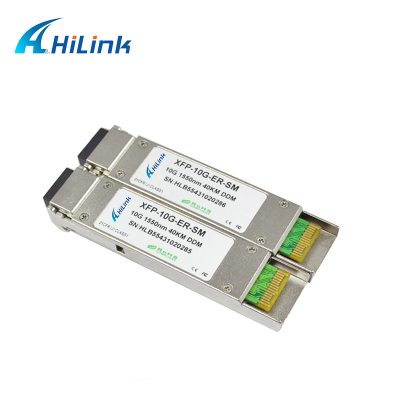 10Gbps XFP оптический приемопередатчик 1550nm 40KM 10G ER SFP+ LC RoHS Compliant