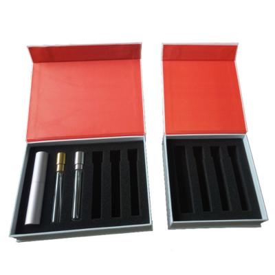 Eco Friendly Perfume Bottle Boxes , Gift Packaging Rigid Magnetic Boxes For Perfume Sets