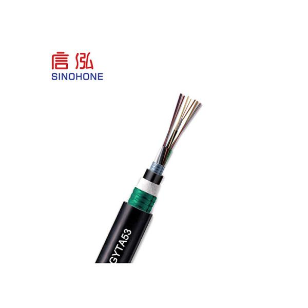 Direct Burial Fiber Optic Cable Layer Stranded For Core Network