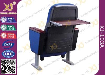 2 Seater Polyethylene Plastic Blow Mould Theater Room Seating Folded Tablet In Behind