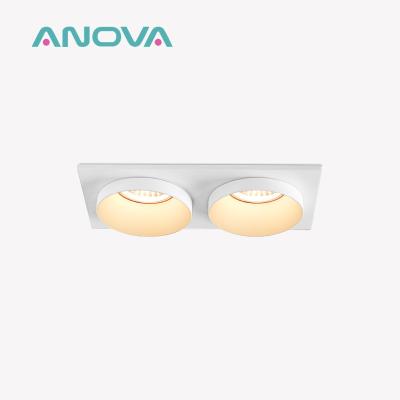 DIY Recessed Spotlight for Commercial Lighting | GU10 MR16 Two-End Frame