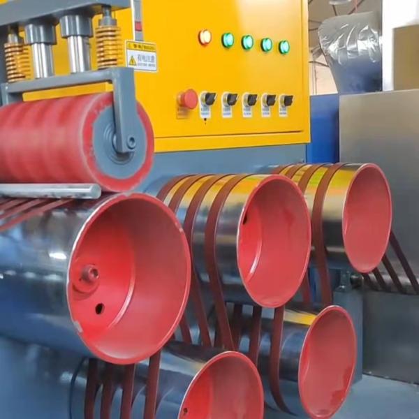 Recycled 2 Cavity PP Plastic Strap Making Machine With GUOMAO Reducer And Longer Length