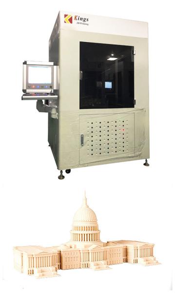 High Precision Laser Dental 3D Printer ±0.1mm Tolerance 350mm×600mm×350mm