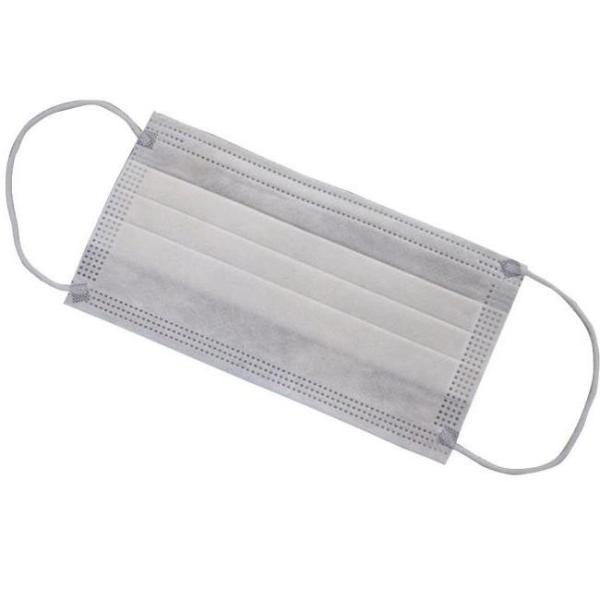 Disposable Pollution Mask Ear Wearing With Nose Clip 95% - 99.9% BFE