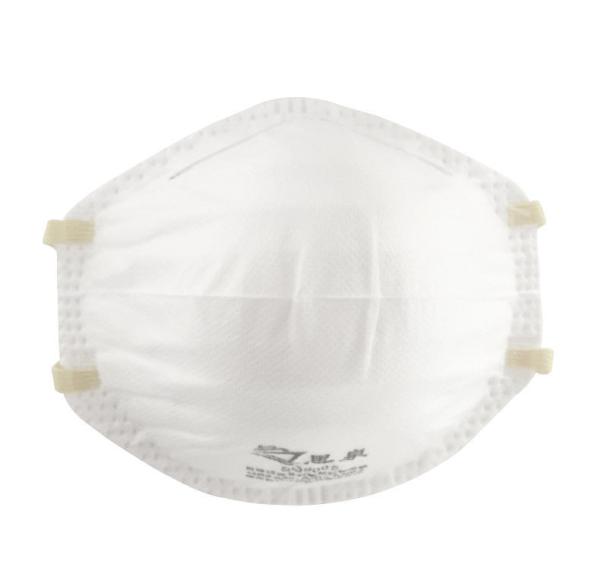 White FFP1 Face Mask , FFP1 Dust Mask Custom Printed Logo CE FDA Approved