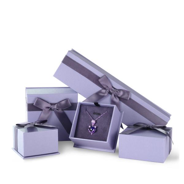 2mm Necklace Drawer Cardboard Jewelry Gift Box CMYK Printing