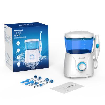 FDA Electric Sinus Rinse Pulsating Nasal Wash With 30 Saline Packets Nj166