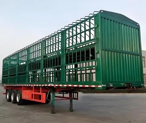 3/4 Axles Max Payload 30000 kg Double Deck Animal Poultry Livestock Semi Trailer