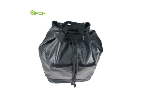Nylon Zip Carbon Material Backpack Lady Sports Gym Bags