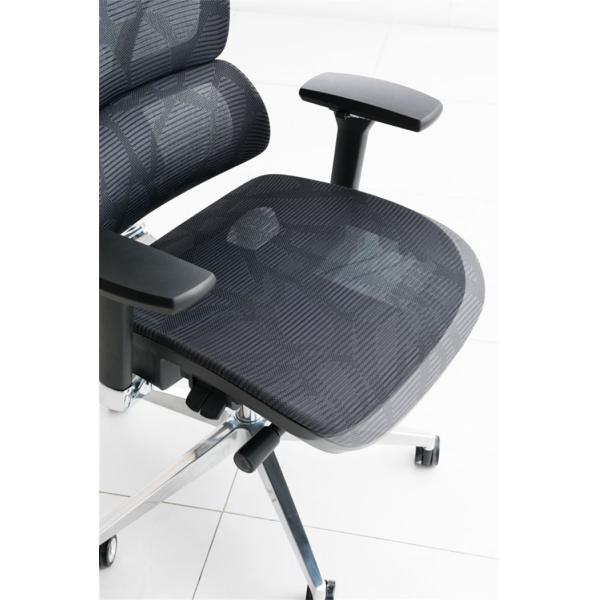 Резиновый стул офиса рицинуса W700mm высокий задний вращаясь для 300 основания человека R350 Alu Lb