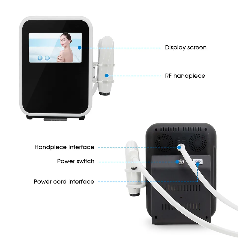 Portable High Frequency Skin Rejuvenation Wrinkle Removal Radio Frequency Machine
