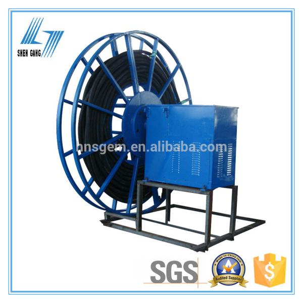 Long Distance Pope Retractable Hose Reel , Auto Rewind Garden Hose Reel Wall Mountable