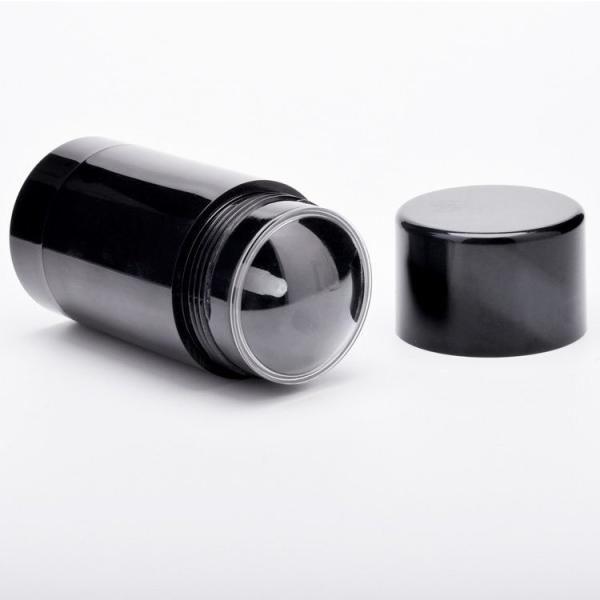 Черные пустые косметические Refillable трубки 30g 50g дезодоранта