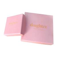 Coffret d'emballage de bijoux personnalisé coffret de collier anneau d'oreille bracelet boîte cadeau avec logo