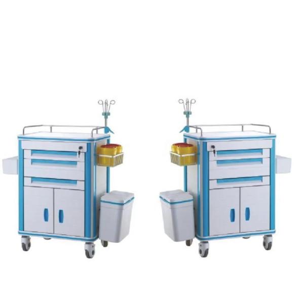 Drug Delivery Medical Trolley Cart Hospital Emergency Crash Anaesthesia
