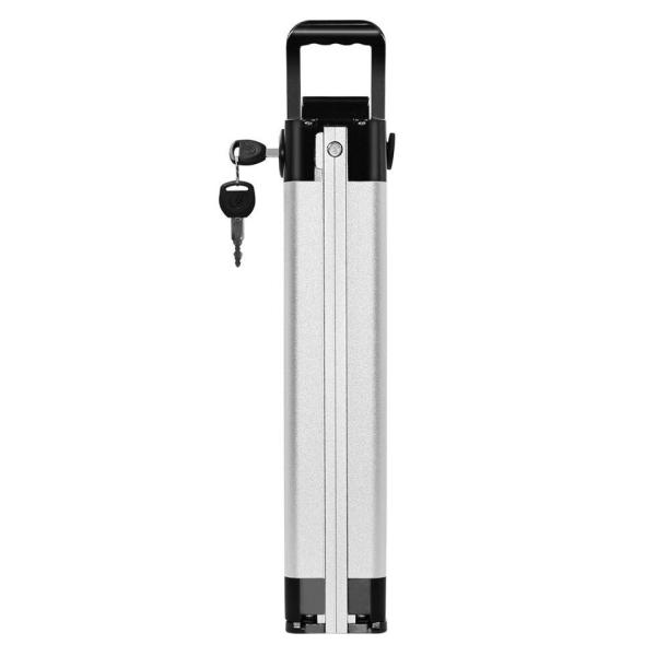 24V 48V Алюминиевый корпус Серебряный рыбный сиденье трубки Эбике перезаряжаемая батарея Замена батарейки Батарея E-Bike