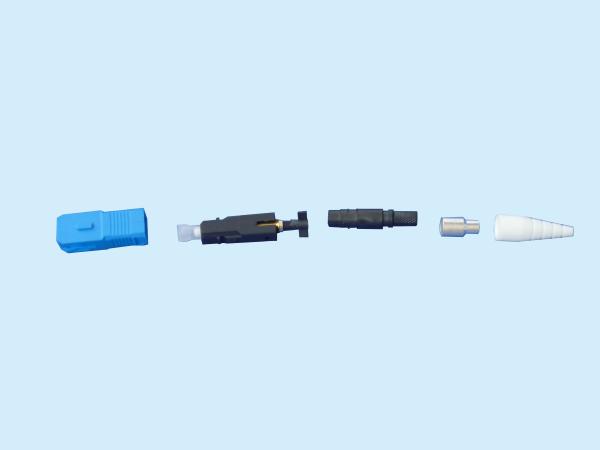 SC  Field Installable Fast  Optical Fiber Connector Direct Connecting Type
