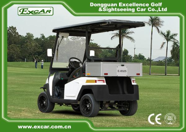EEC Approved Electric Golf Carts / White Plastic 5KW AC Golf Buggy Car