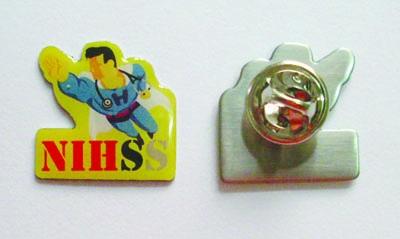 promotional gift  printing badge, new design metal gift badge, lapel pin badge