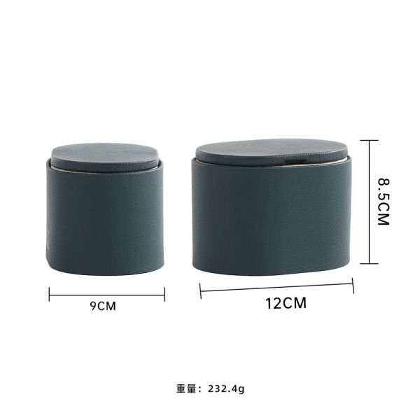 Slide Luxury Single Watch Roll Pu Leather Box Storage Custom Logo 1 Slot Storage Watch Travel Box