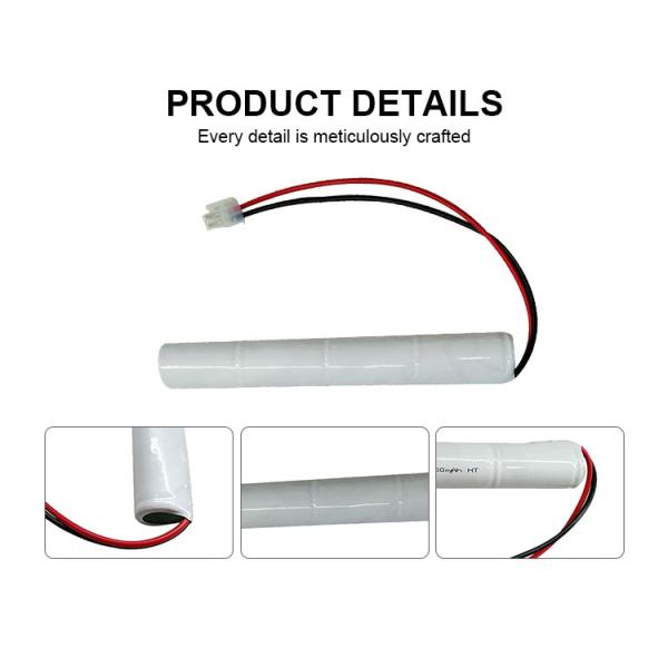 Перезаряжаемая батарея NiCd мощностью 4,8 V 2000mAh 2200mAh 1800mAh NiCd батарея