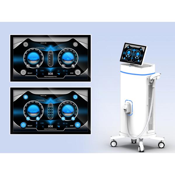 808nm Diode Laser Hair Removal Instrument With Sapphire Cooling Window