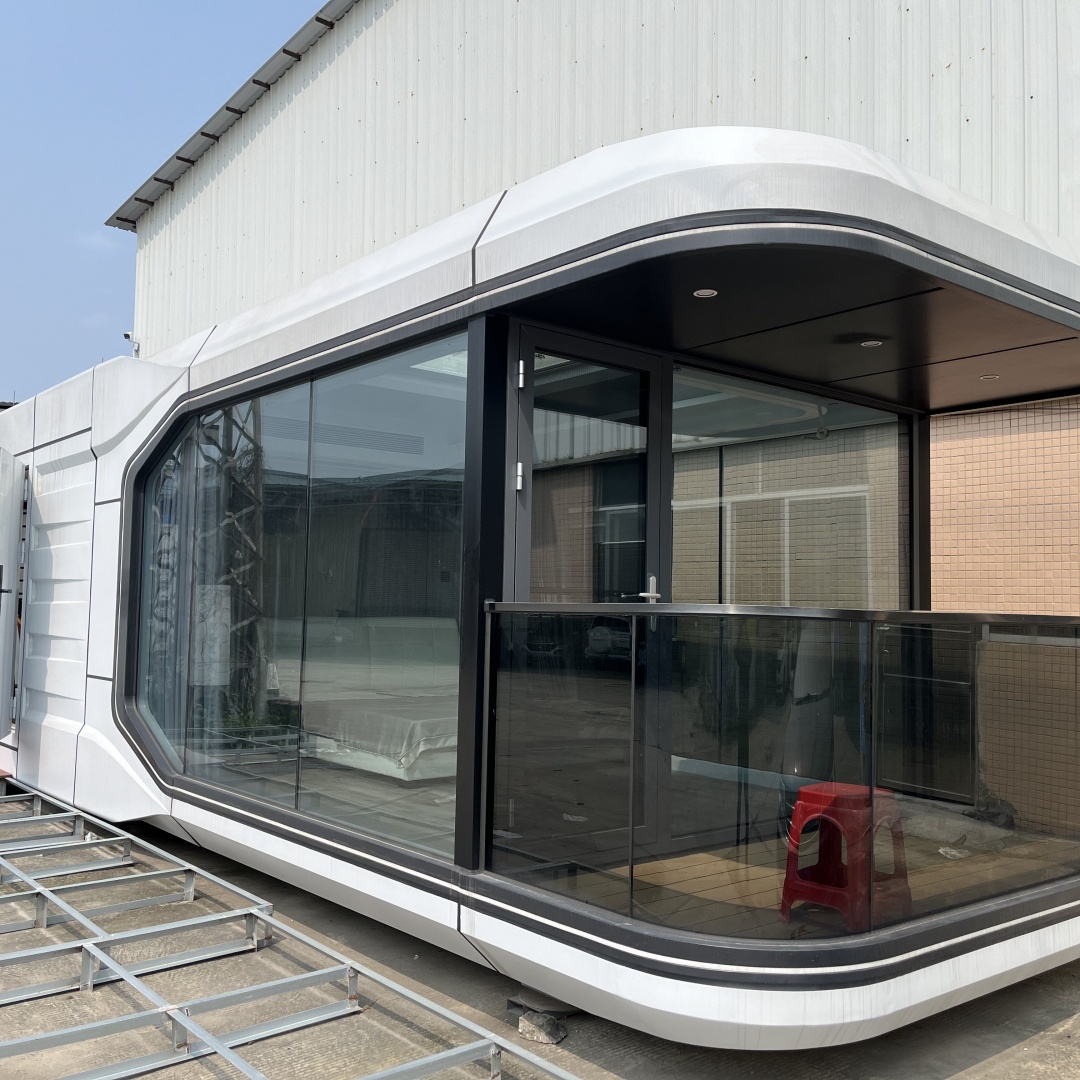 20ft Outdoor Steel Container House Sun Room Starry Sales Booth for Hotel Park Workshop & Apple Warehouse for Vessel House