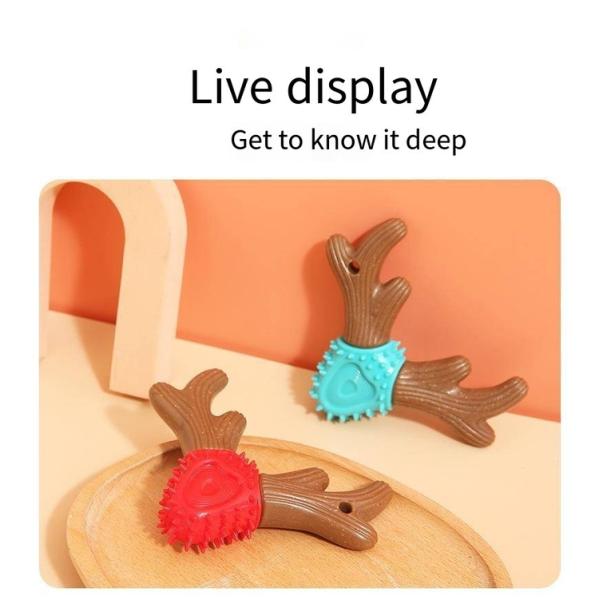 Juguete duradero para mascotas Juguete para masticar para limpiar los dientes