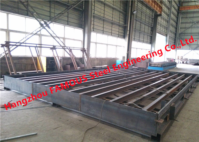 Dryer and Kiln Car galvanized Steel Structural Frames For Brick Mill Equipment