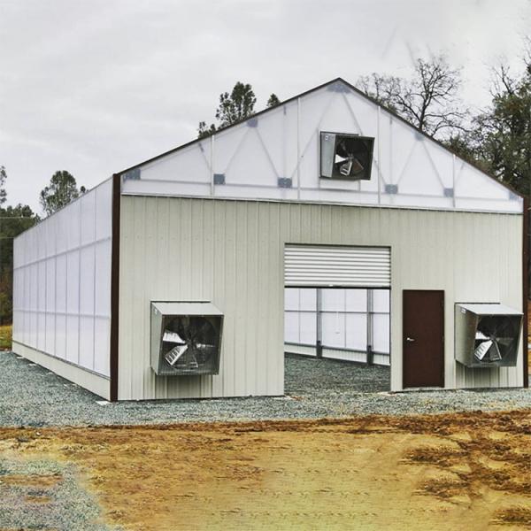 Парник обруча одинарного пяди автоматический 100% затемняет парник лишения света