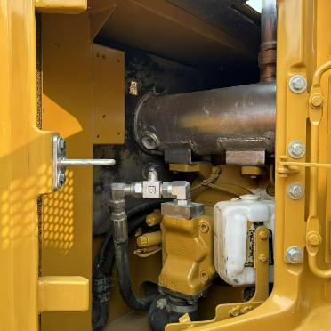 Wood Handling Used Caterpillar CAT 310 Used Hydraulic Rotating Grab Excavator