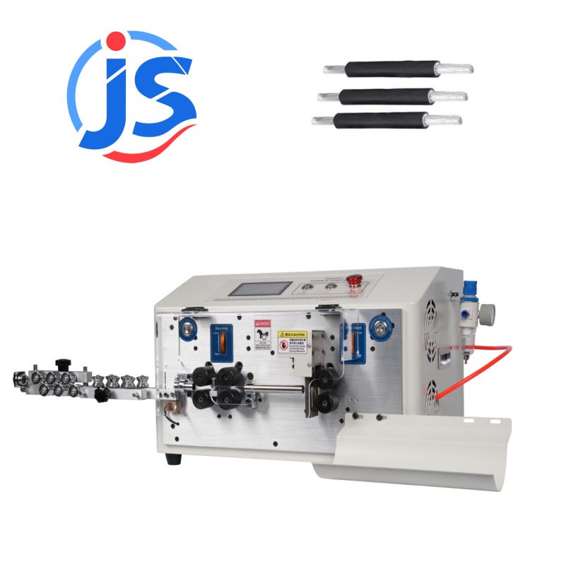 Automatic Wire Stripping Machine for PVC/Braided/Fiberglass Wire 1-80mm Strip Length