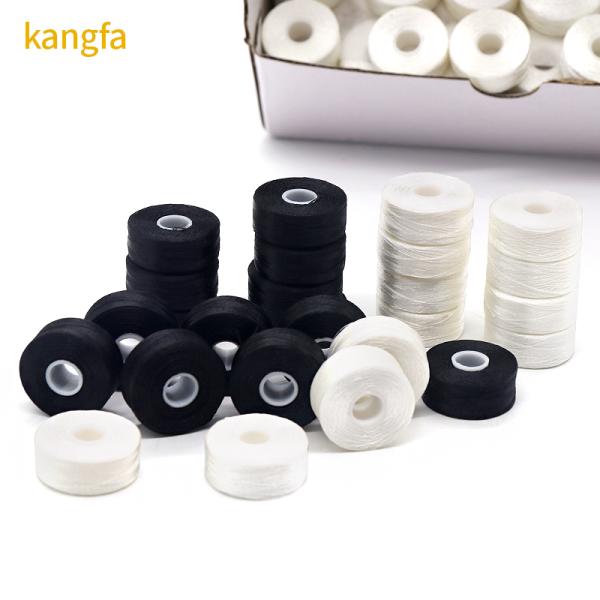 Polyester Bobbin Thread L 75D/2 144pcs/box for Embroidery Diameter 2mm OEM/ODM Accepted