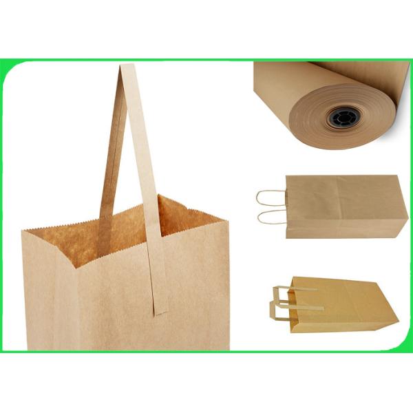 tablero marrón de Kraft Eco - tablero amistoso de 100gsm 120gsm Brown Kraft para las bolsas de papel