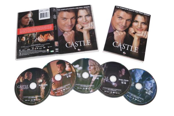 wholesle 2016 newest CASTLE Season 8 movies adult dvd movie Deadpool boxset usa TV series