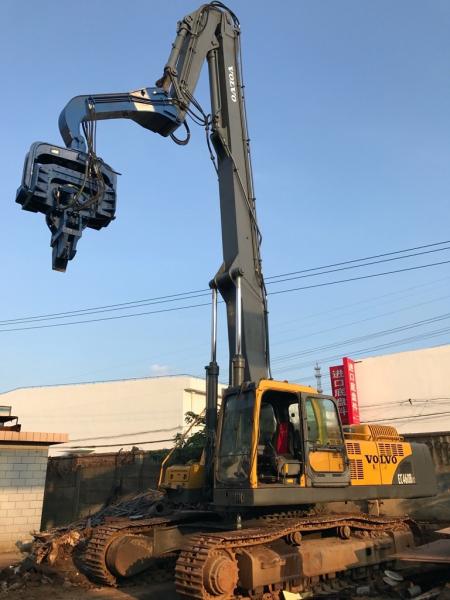 Motorista de pilha vibratório do martelo da precisão alta, equipamento hidráulico da condução de pilha