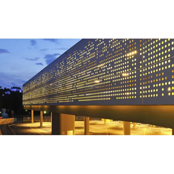 Customized Laser Cutting Punch Plate Screen Perforated Aluminum / Steel Plate
