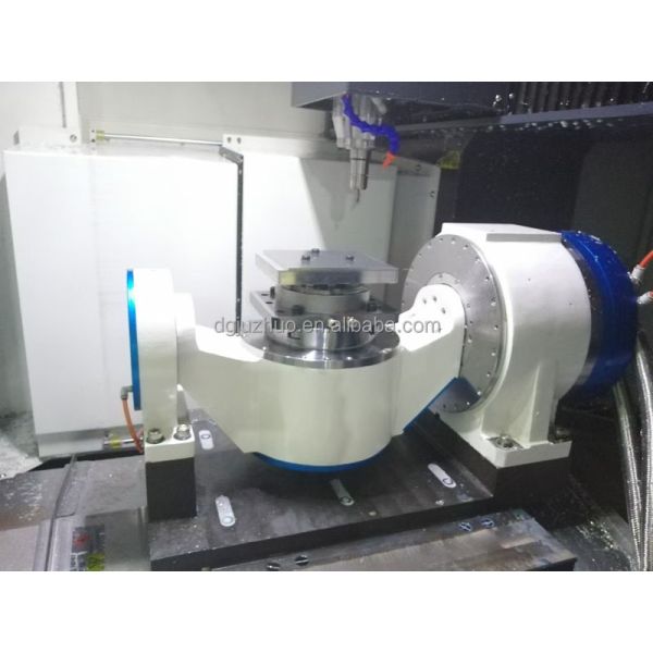 OEM Large Stock Automatic Industrial 5th Axis CNC Rotary Table High-precision 5axis Rotary Table DDRC-125