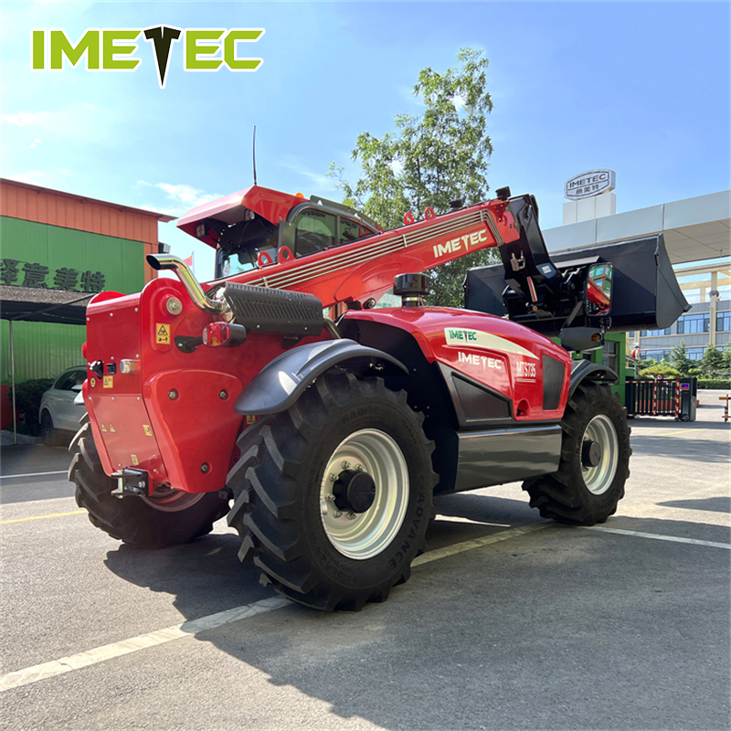 PLC Offroad Rough Terrain Telehandler Reach Forklift 3Ton OEM