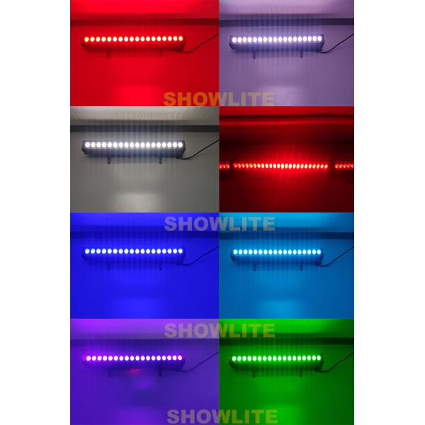 Свет влияния СИД дисплея IP33 DMX512 RGBWA LCD УЛЬТРАФИОЛЕТОВЫЙ