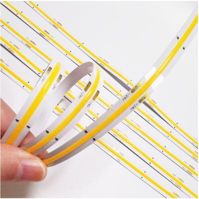 Adjustable 2700K 6500K CCT COB LED Strip Light Bi Color DC24V Input