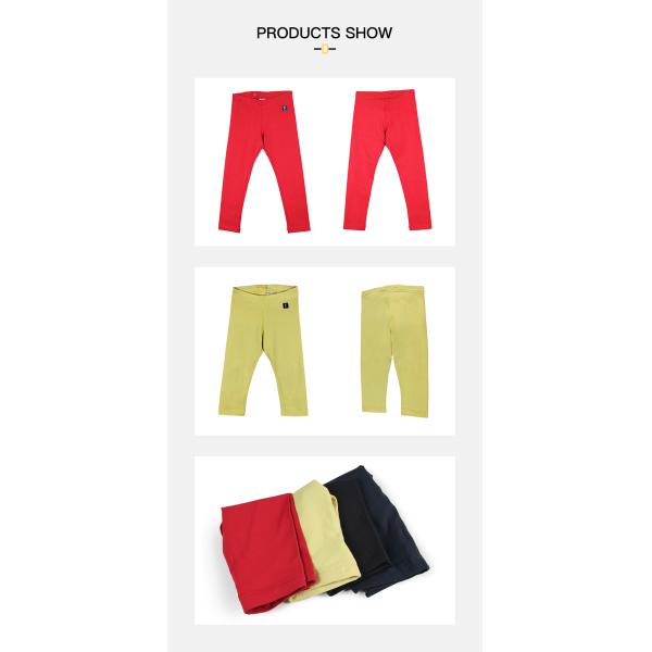 Character Pattern Girls' Pencil Pants Stretch Baby Foot Jeans for Slim Fit and Style