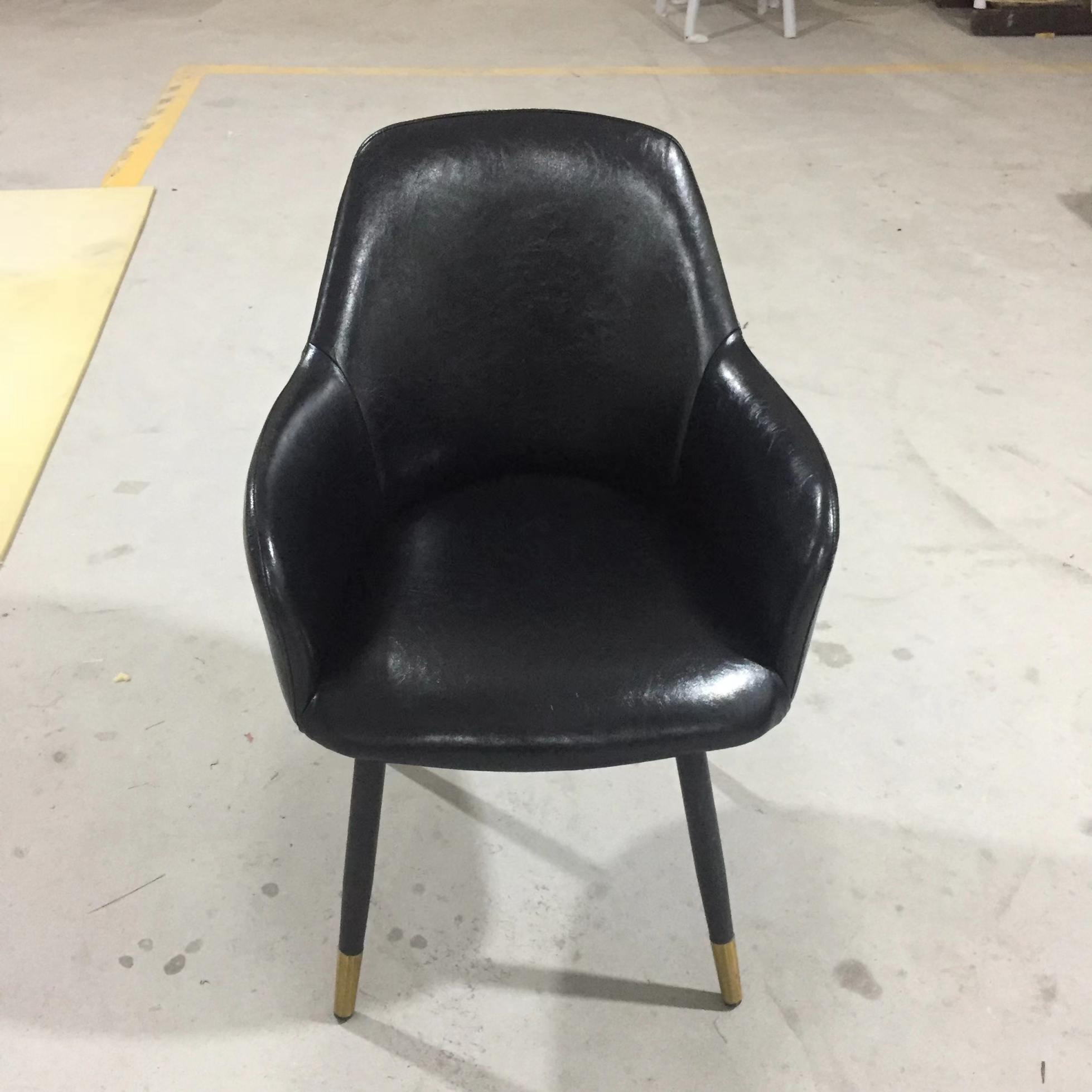 Nordic Industrial Style Instagram Dining Chairs Iron Light Luxury Backrest Chairs Restaurant Chairs