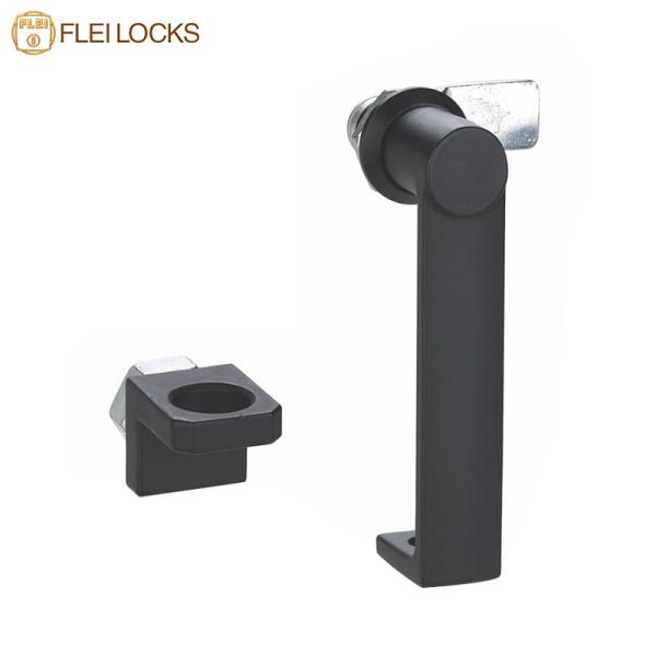 Wind Power Metal Cabinet Handle Lock Zinc Alloy Material Electrical Enclosure Door Lock
