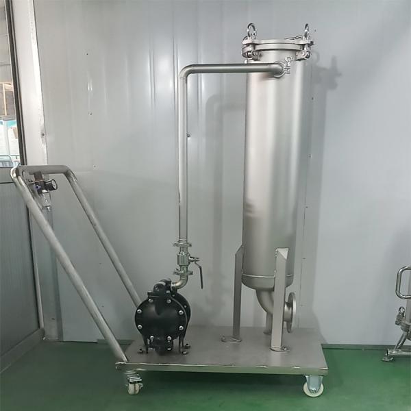 Membrana de aço inoxidável de qualidade alimentar pré-banho Filtro de piscina para purificação