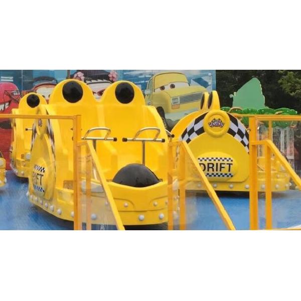Crazy Theme Park Rides Crazy Car Ride AC 380V/220V 50HZ Eco - Friendly