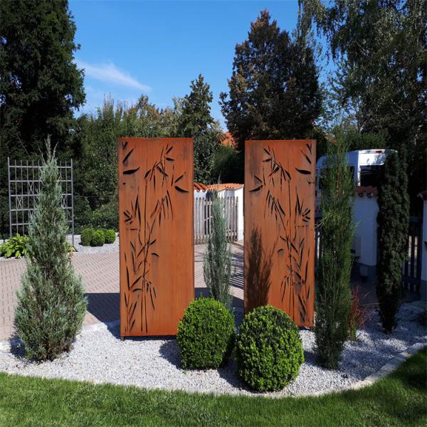 A casa que os produtos decorativos do jardim do metal jardinam seleciona a parte alta de aço de Corten